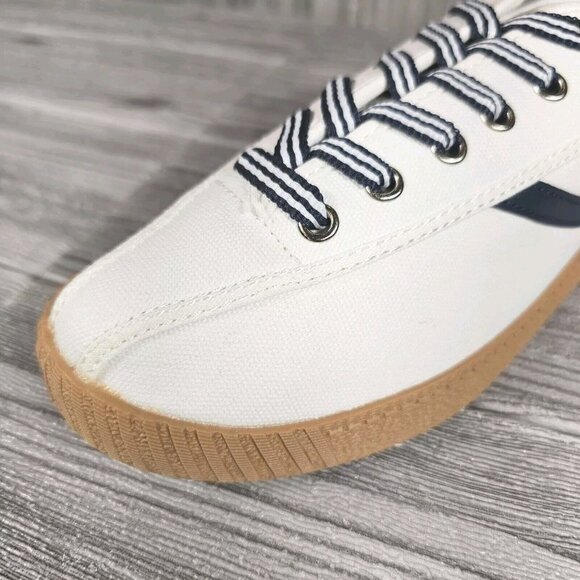 TRETORN Nyliteplus Canvas Sneakers Lace-up Casual Tennis Shoes - Women's Size 7 - Picture 12 of 16